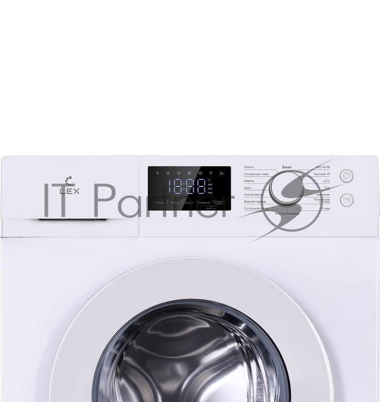 Стиральная машина Lex LWM08012WID (CHKO100008) белый, загрузка вертикальная 8 кг, 1200 об/мин., класс: A+++