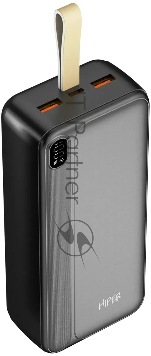 Внешний аккумулятор HIPER PRO 3XL чёрный (30000 мАч, быстрая зарядка)