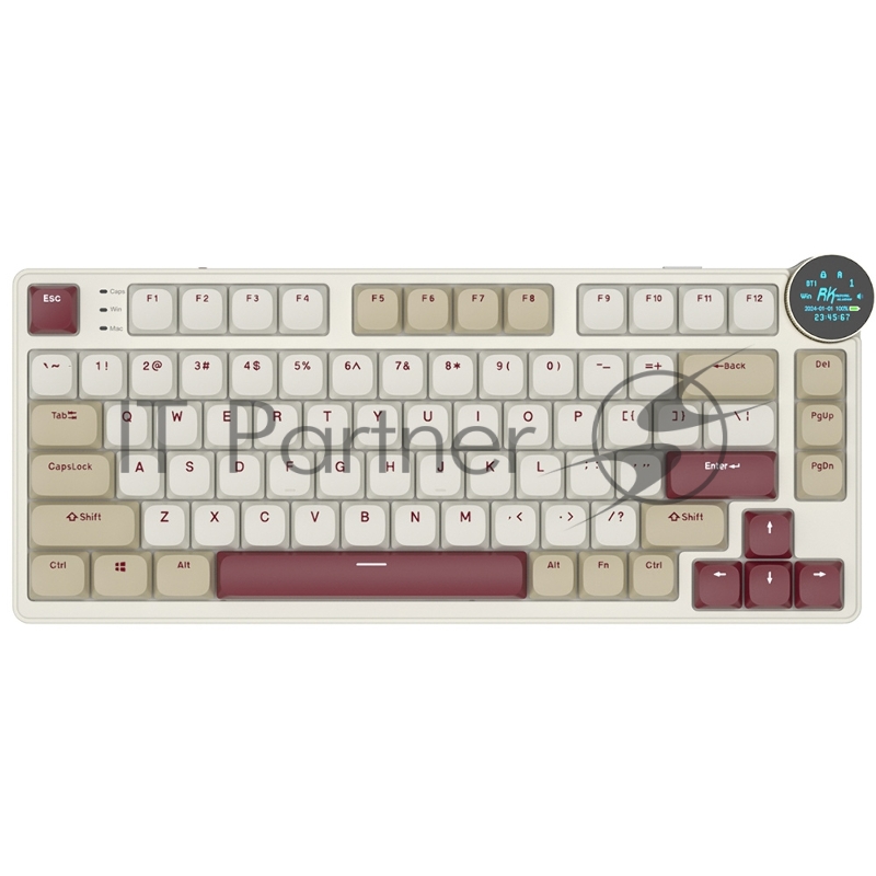 Клавиатура Royal Kludge RK N80 Red switch/Rosy Clouds