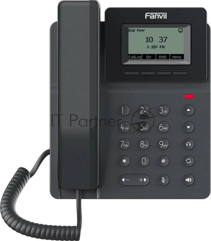 Телефон IP Fanvil V50P черный