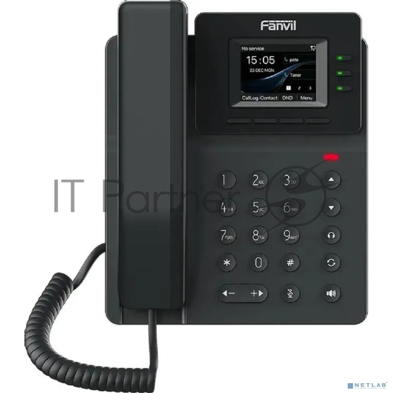 Телефон IP Fanvil V60P черный