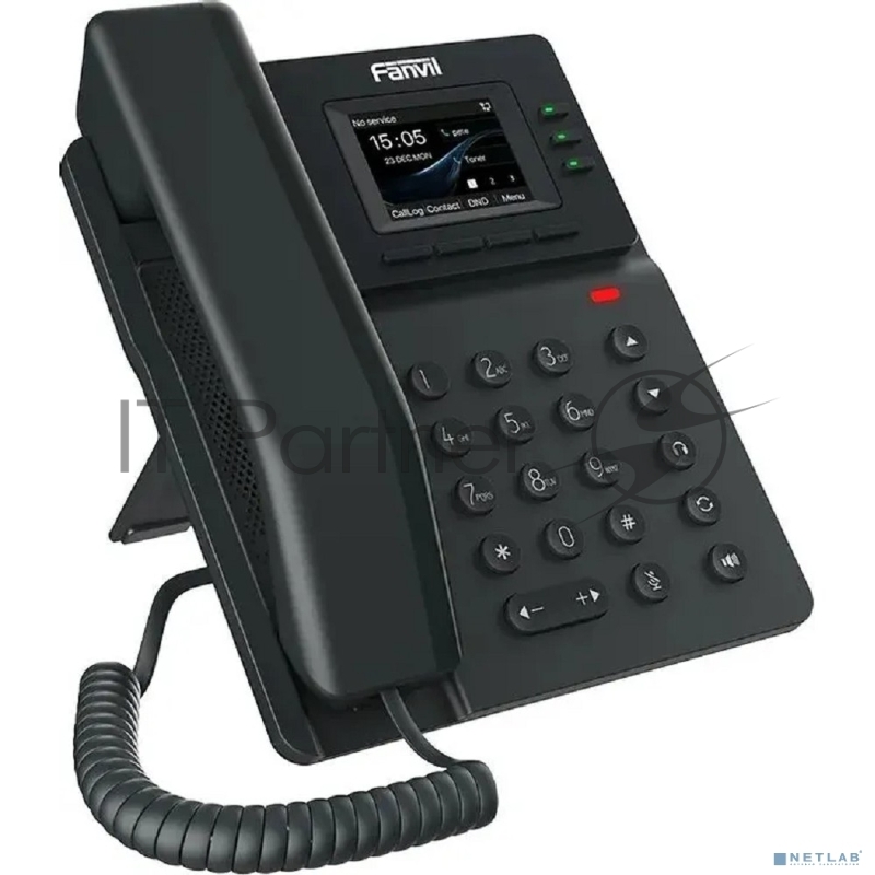 Телефон IP Fanvil V60P черный