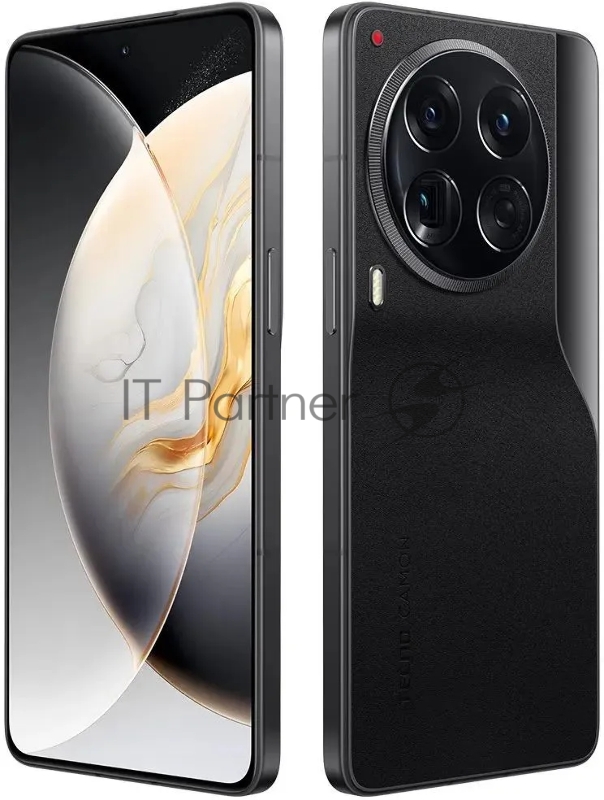 Смартфон CL9 CAMON 30 Premier 5G 12+512 Black, 6.78 Asahi Glass, 20:9, 2436 x 1080 Mpix, 3.1GHz x1 + 3.0GHz x3 + 2.0GHz x4 , 8 Core, 12GB RAM, 512GB, 50Мп+50UW+50Мп/50Мп, 2Sim, LTE, 4G, BT v5.3, WiFi, GPS/AGPS, Type-C, 5000mAh, Android 14, 210g, 162,