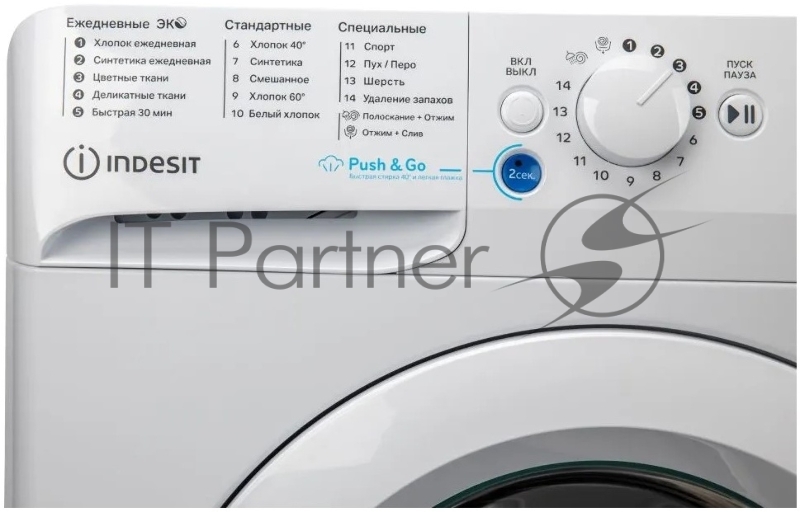 Стиральная машина Indesit BWSA 5109 WWV класс: A загр.фронтальная макс.:5кг белый