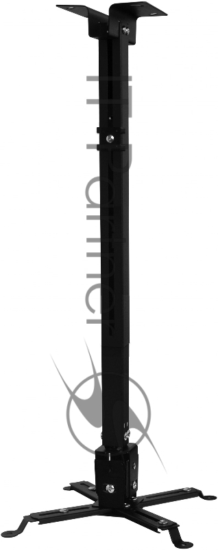 Кронштейн для проектора Buro PR04-100B черный макс.20кг потолочный поворот и наклон