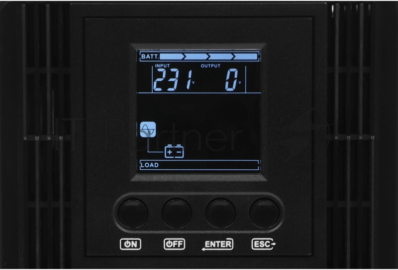 Источник бесперебойного питания Ippon Innova TB 1000 900Вт 1000ВА черный