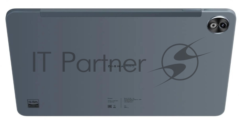 Планшет Digma Pro Empire G99 (2.2) 8C RAM8Gb ROM256Gb 12 In-Cell 2000x1200 4G 2Sim Android 14 серый 16Mpix 8Mpix BT WiFi microSD 2Tb 10000mAh