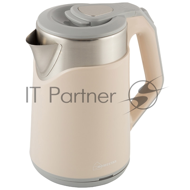 Чайник Homestar HS-1019 (1,8 л) стальной, голубой