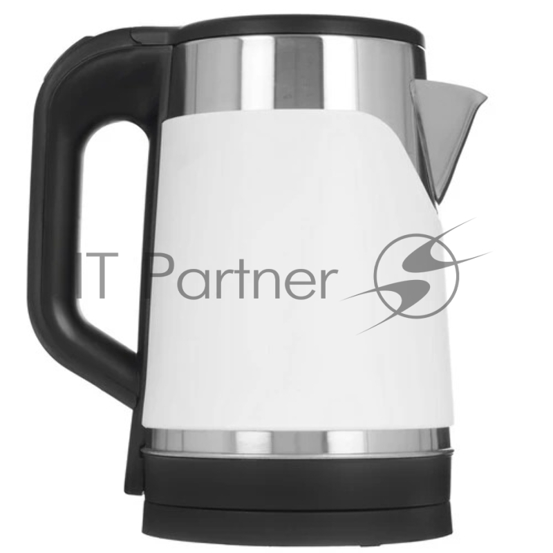 Чайник электрический Homestar HS-1043 1.7л, нержавейка и пластик, двойной корпус, белый