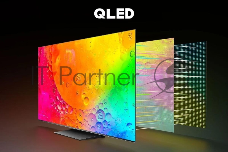 Телевизор TCL 55C745 черный 55 4K Ultra HD QLED 120Hz DVB-T DVB-T2 DVB-C DVB-S DVB-S2 USB WiFi Smart TV