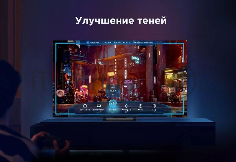 Телевизор TCL 55C745 черный 55 4K Ultra HD QLED 120Hz DVB-T DVB-T2 DVB-C DVB-S DVB-S2 USB WiFi Smart TV