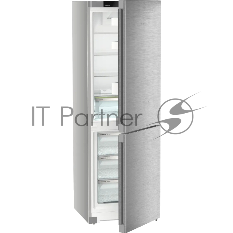 Холодильники Liebherr Pure, EasyFresh, МК NoFrost, 3 контейнера МК, в. 185,5 см, ш. 60 см, класс ЭЭ A++, внутренние ручки, двери из нерж. стали