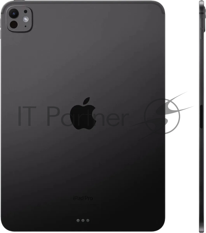 Планшет Apple iPad Pro 2024 A2836 M4 9C RAM8Gb ROM256Gb 11 OLED 2420x1668 iOS черный космос 12Mpix 12Mpix BT WiFi 10hr