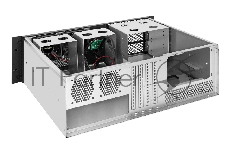 Серверный корпус ExeGate Pro 3U400-07 <RM 19, высота 3U, глубина 400, БП 700RADS, 2*USB>