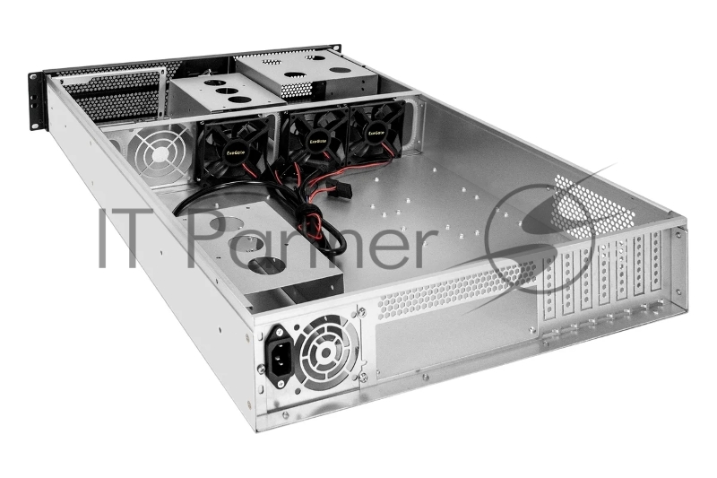 Серверный корпус ExeGate Pro 2U650-05 <RM 19, высота 2U, глубина 650,БП 2U-600ADS, 2*USB>