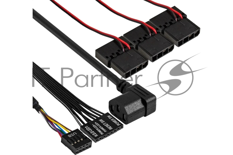 Серверный корпус ExeGate Pro 2U650-05 <RM 19, высота 2U, глубина 650,БП 1100ADS, 2*USB>