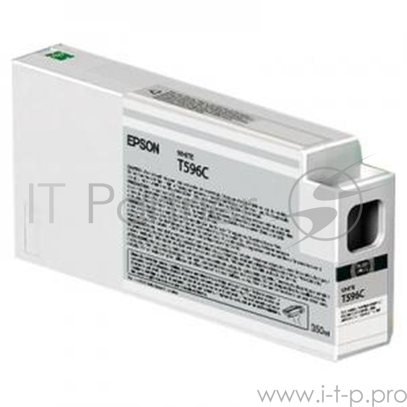 Картридж струйный Epson T596C C13T596C00 белый (350мл) для Epson St Pro 7900/9900