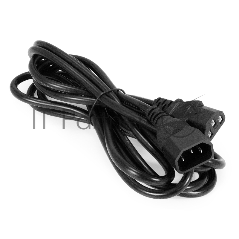 Кабель питания ExeGate Special EC-3S (C13->C14, 3*1.0mm2, CCA, черный, 3м)