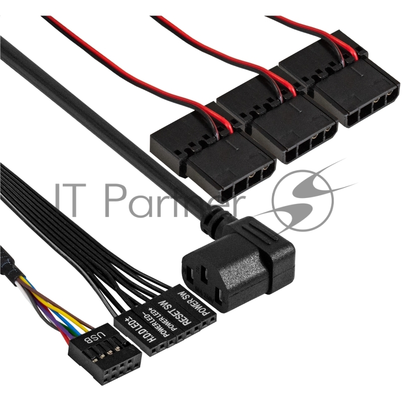 Серверный корпус ExeGate Pro 2U550-04 <RM 19, высота 2U, глубина 550, БП 2U-1080ADS, 2*USB>