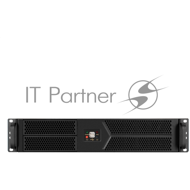 Серверный корпус ExeGate Pro 2U550-04 <RM 19, высота 2U, глубина 550, БП 2U-1080ADS, 2*USB>