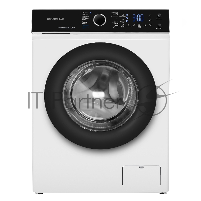 Стиральная машина c инвертором и паром MAUNFELD MFWM148IWHT