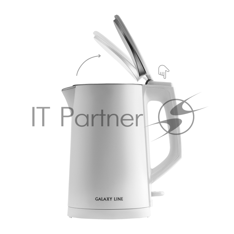 Чайник Galaxy GL 0353 белый
