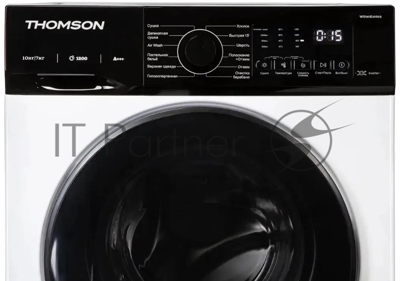 Стирально-сушильная машина THOMSON WD30E10I02 10/7 кг 1200 об