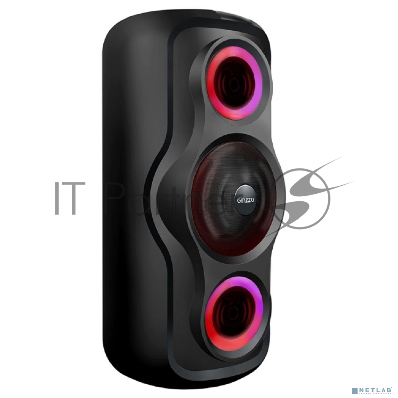 Акустическая система Ginzzu GM-233, Midi, BT/USB/TF/FM/MIC/ДУ