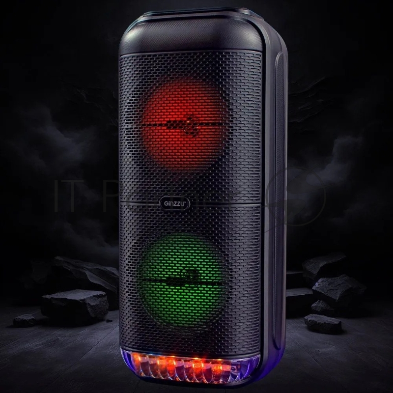 Акустическая система Ginzzu GM-235, Midi, BT/USB/TF/FM/MIC