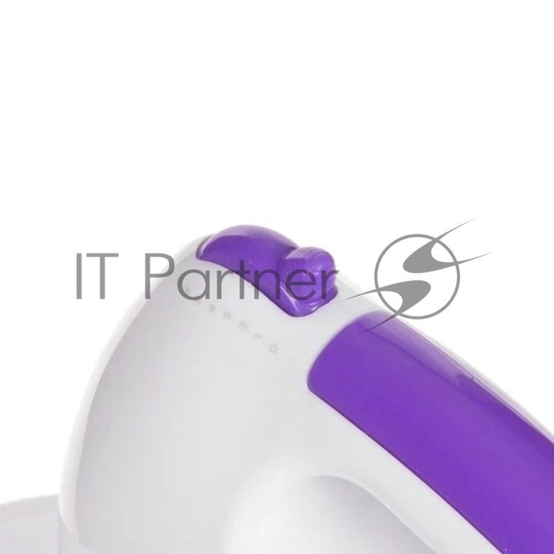 Миксер стационарный Kitfort КТ-3490 100Вт белый/фиолетовый