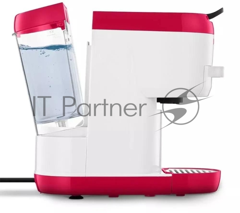 Кофемашина Kitfort КТ-7405 1450Вт белый/красный