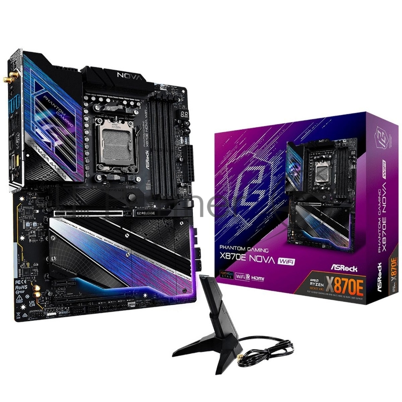 Материнская плата ASRock X870E NOVA WIFI, RTL
