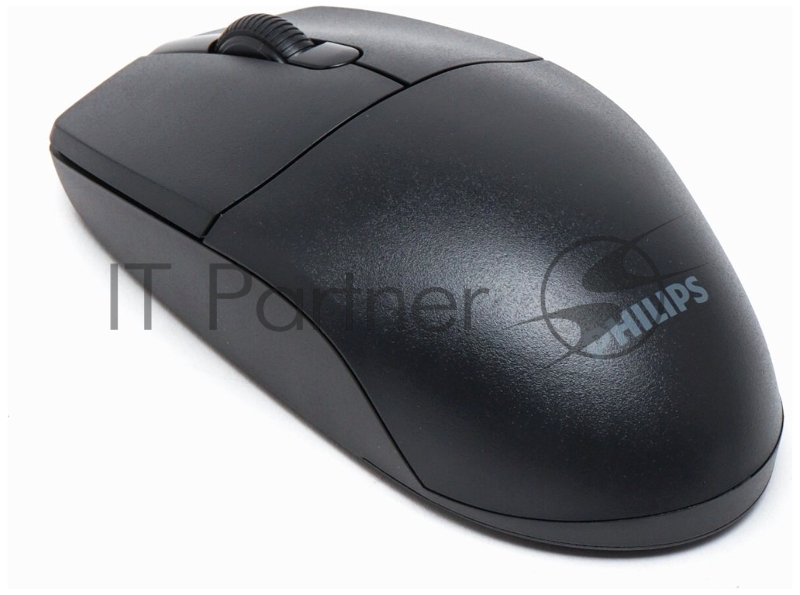 Беспроводная мышь Philips SPK7347 2,4 GHz , 3 кноп., 1600dpi, чёрный