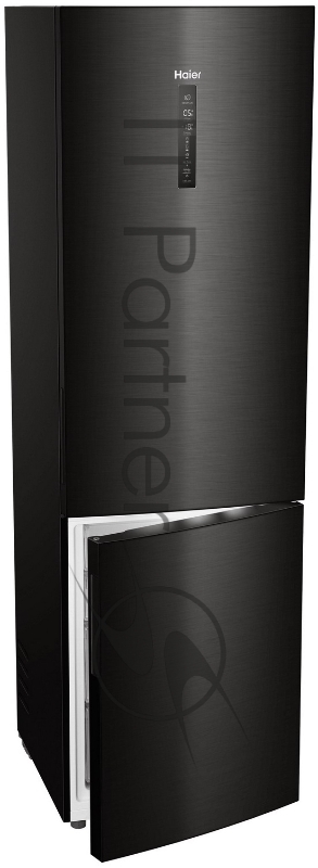 Холодильник Haier C4F740CBXGU1, черная нержавеющая сталь