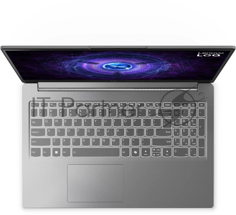 Ноутбук Lenovo LOQ 15IAX9E серый 83LK005HUE Core i5 12450HX 16Gb SSD512Gb NVIDIA GeForce RTX 3050 6Gb 15.6 IPS FHD (1920x1080) без ОС WiFi BT Cam