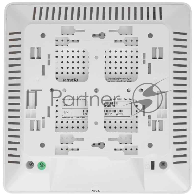 Двухдиапазонная гигабитная точка доступа Tenda i24 AC1200, 2,4/5 ГГц, до 1167 Мбит/с, антенны 2x4дБи, PoE, 1x1 Гбит/с