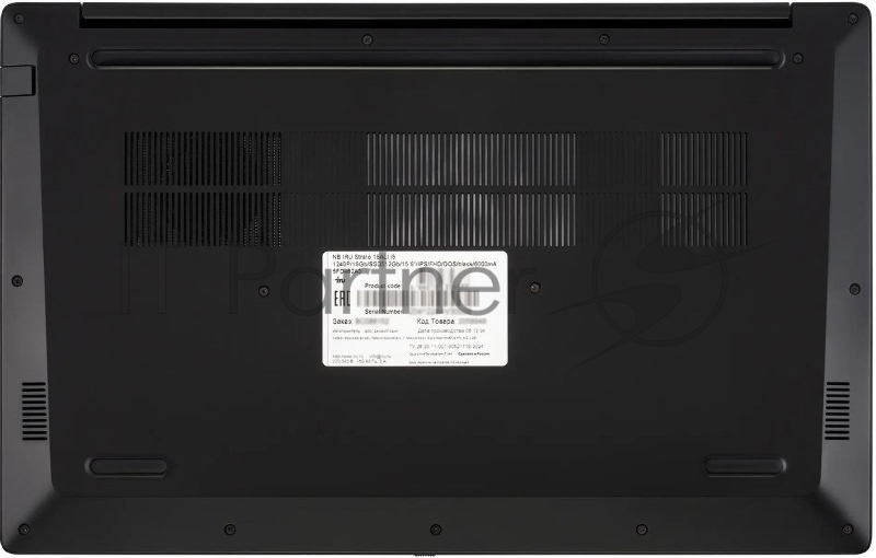 Ноутбук IRU Strato 15ALI Core i5 1235U 16Gb SSD512Gb Intel Iris Xe graphics 15.6 IPS FHD (1920x1080) Windows 11 Professional black 6000mAh (2059115)