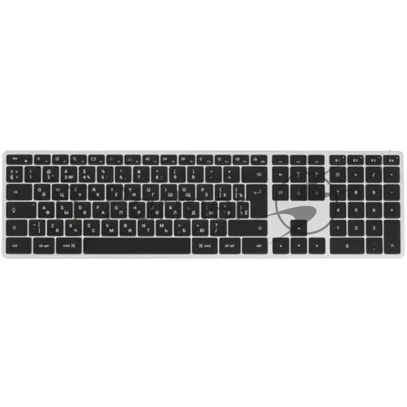 Клавиатура беспроводная Satechi Slim X3 Bluetooth Backlit Keyboard, Bluetooth, Серебристый ST-BTSX3S-RU