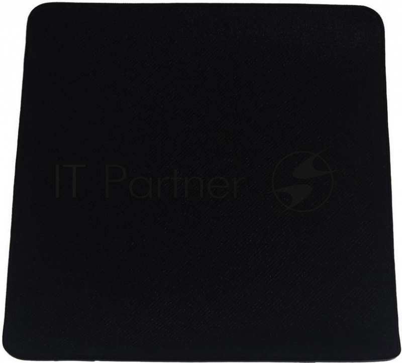 Коврик для мышки Raskat Black S (350*300, резина+ткань, прошитый край)