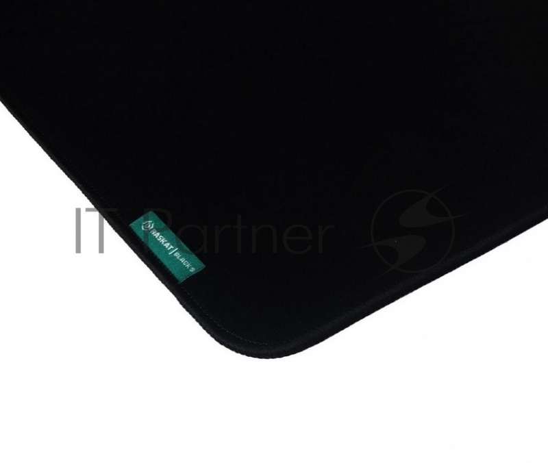 Коврик для мышки Raskat Black S (350*300, резина+ткань, прошитый край)