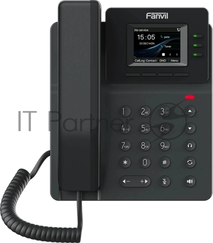 Телефон IP Fanvil V60W черный
