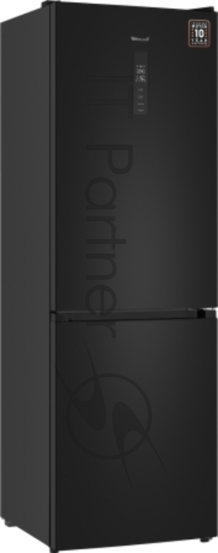 Холодильник Weissgauff WRK 185 Total NoFrost Inverter Black Inox