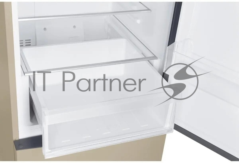 Холодильник Haier CEF535ACG бежевый, двухкамерный, 241/105л, морозилка снизу, No Frost