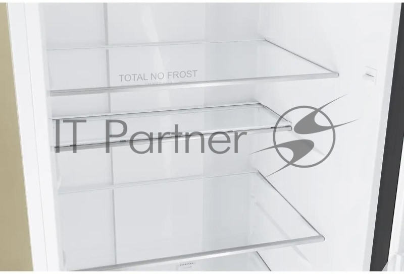 Холодильник Haier CEF535ACG бежевый, двухкамерный, 241/105л, морозилка снизу, No Frost