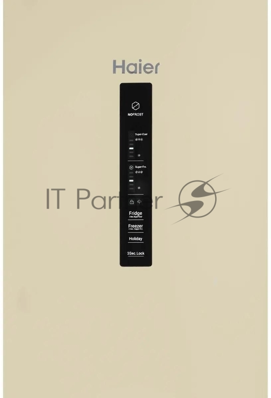 Холодильник Haier CEF535ACG бежевый, двухкамерный, 241/105л, морозилка снизу, No Frost