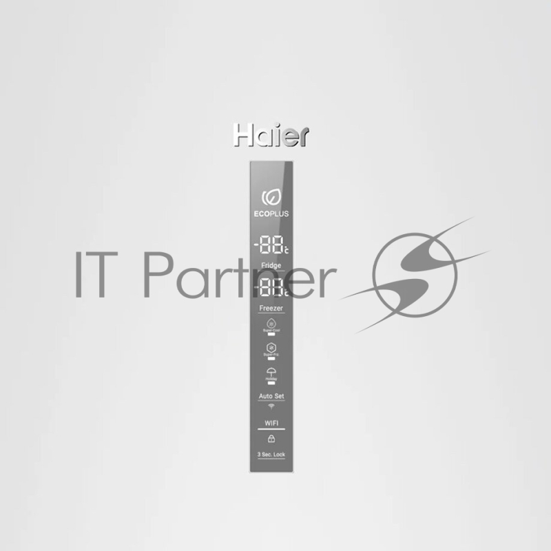 Холодильник Haier C2F637CWRGU1 белый, двухкамерный, 278/108л, морозилка снизу, No Frost