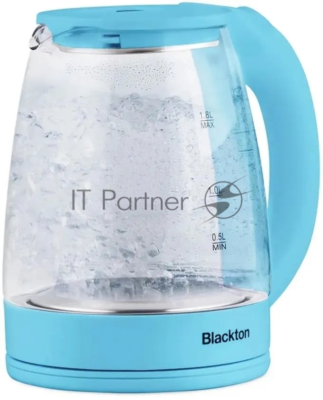 Чайник Blackton Bt KT1800G Blue. Мощность: 1500 Вт, Максимальный объем: 1.8 л