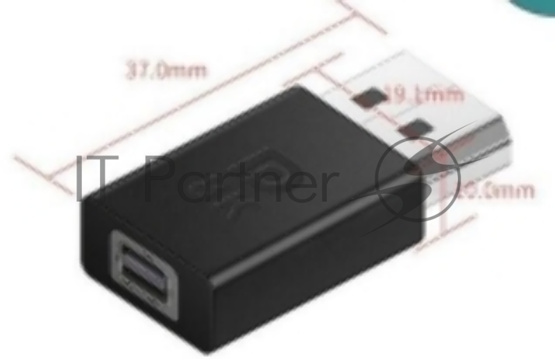 Удлинитель Displayport прямой папа на Mini Displayport мама