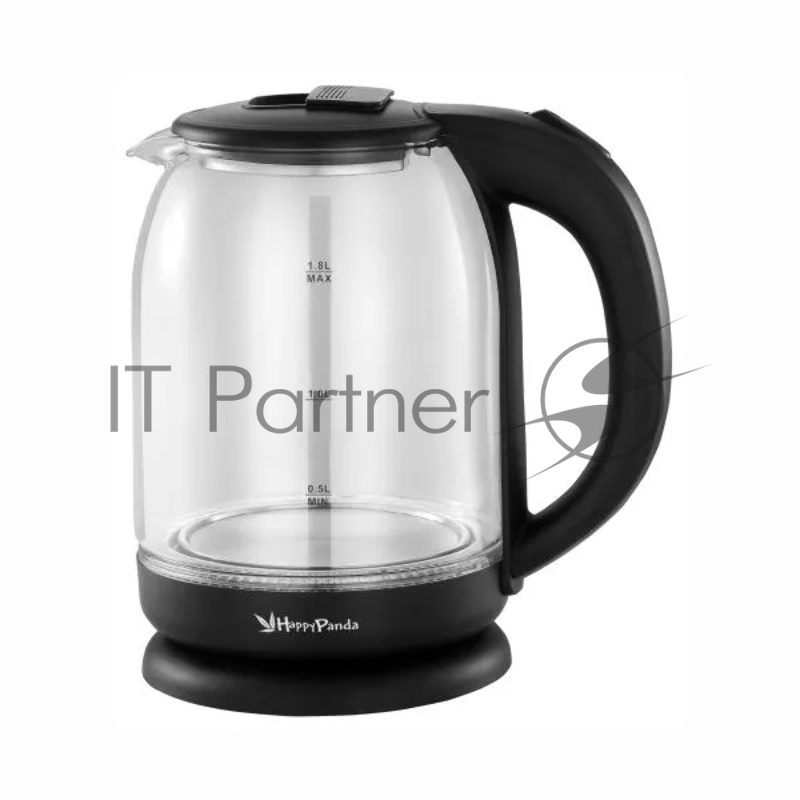 Чайник Happy Panda HP-2709SPBK SUPER PROMO (1,8 л., стекло)