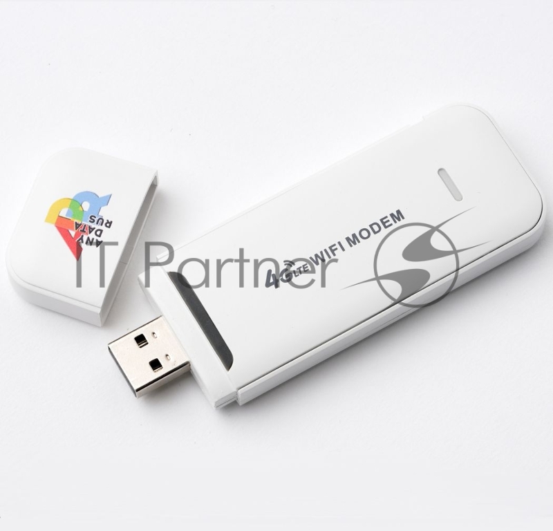 Модем 3G/4G Anydata W150 USB Wi-Fi Firewall +Router внешний белый